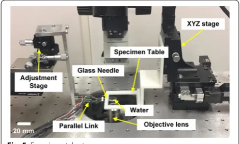 Fig. 5 Experimental setup