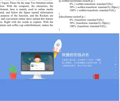 Table 4. The online sign in page animation attribute decomposition table   