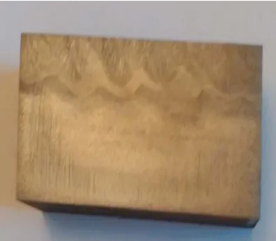 Figure 12 :  Sample without cracking after plastic  deformation  