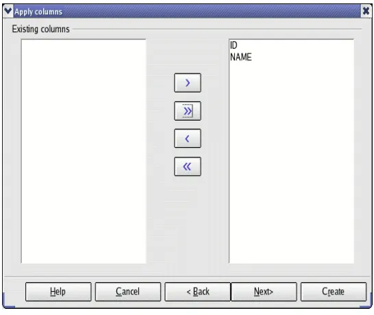 Figure 2: Set the field types.