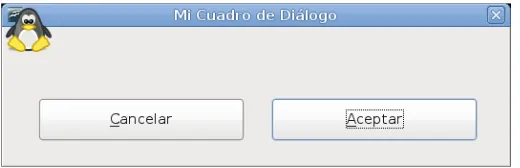 cuadro de diálogo te quede de la siguiente manera.