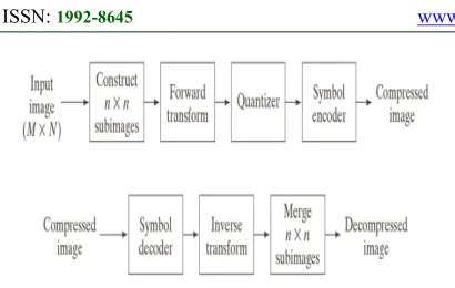 Figure 2: The steps of using bandwidth in the compression. [11]. 
