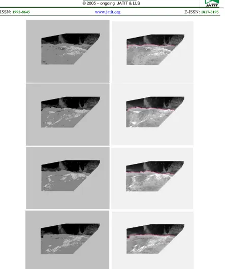 Figure 7: Shoreline detection
