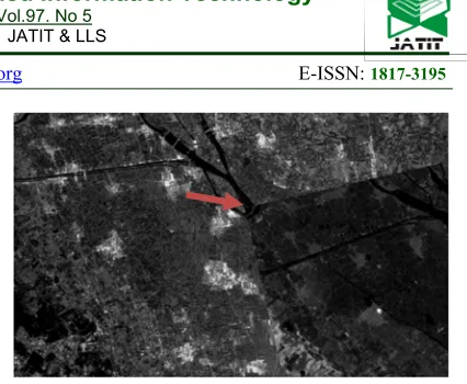 Fig 1 Example of overlap area between Landsat and 