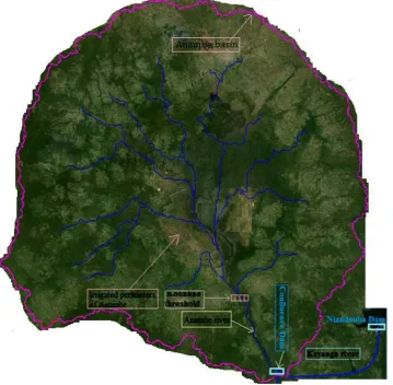 Figure 1. Anambe river basin 