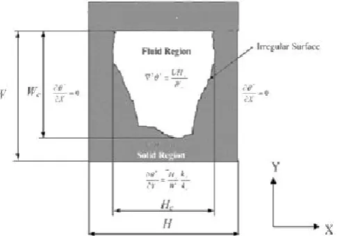 Fig. 2. Physical model of a mini-channel arrangement (Binoy Baby and Sobhan, 2014) 