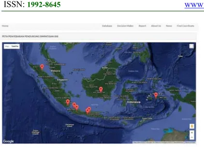 Figure 25.  Capture of EWS main page   