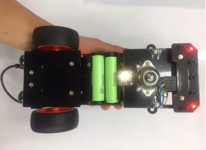 Fig. 4. Raspberry Pi-based Moving Object-1 