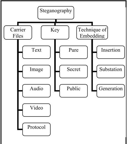 Figure 1: Classification of Steganography 