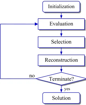 Fig. 2. Simulated evolution algorithm 