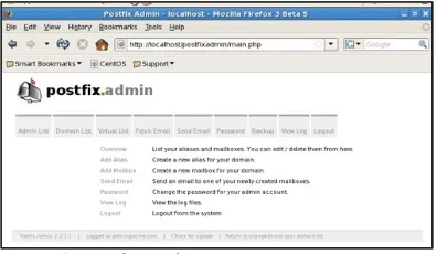 Figure 3: Postfix Mail server 