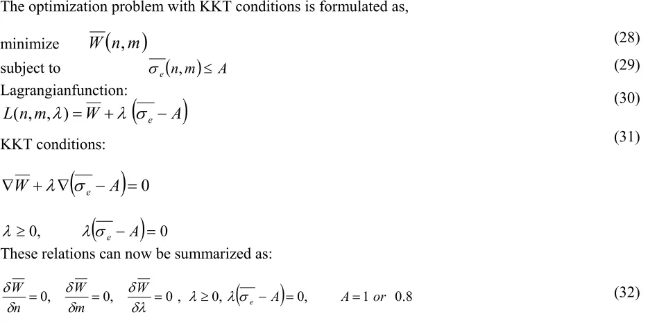 Table 2 presents the results for the first constraint case while Table 3 shows the same results for the second constraint case, i.e