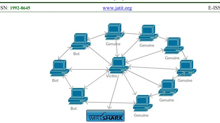 Figure 4: Network Structure Used For Test Bed Creation