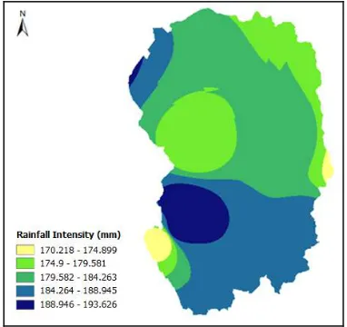 Figure 1: Location Of Study Area With The Distribution Of Flood Events  