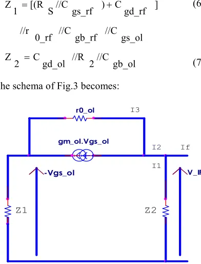 Fig 4: Equivalent model using equivalent 