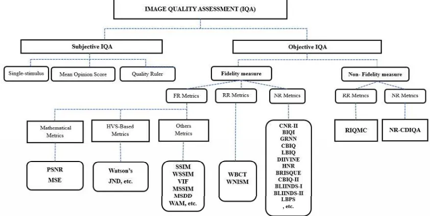 Figure 1: IQA Measurement Classifications 