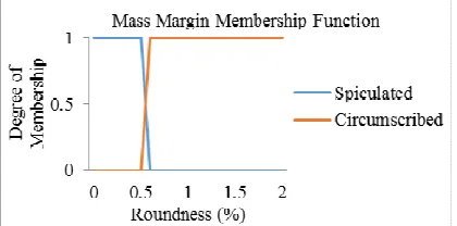 Figure 14: Mass margin membership function  