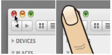 Figure 4: Accuracy And Conclusion Of Mouse (Left) Compared To Finger (Right) 