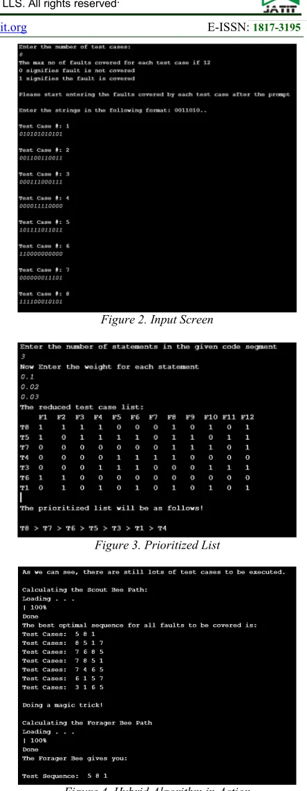 Figure 4. Hybrid Algorithm in Action  