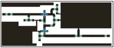 Figure 9. S-Parameter Data (S11,S12,S21,S22) Results At 2.4 Ghz And 5.75 Ghz 