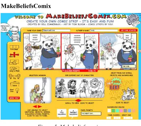 Figure 5. Makebeliefscomix 