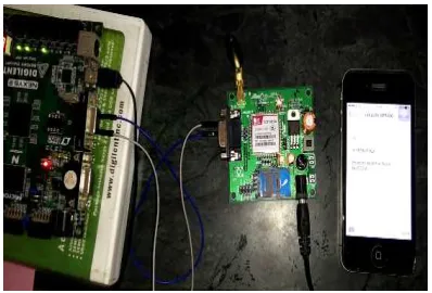 Figure 12 Touch Sensor Interface To FPGA 