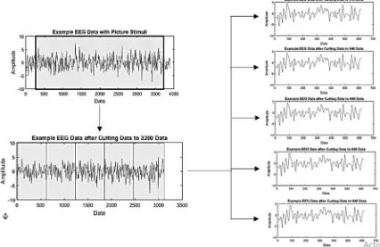 Figure 7. Cutting EEG Data in Picture Stimuli