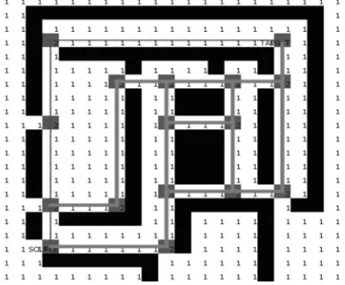 Fig. 3 show shortest path generated and 