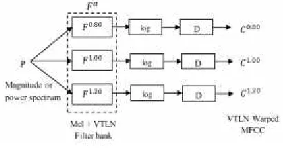 Figure 5: Warp VTLN Method [36]