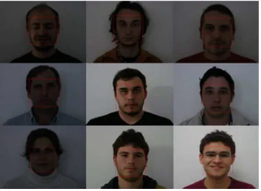 Figure 12: Detected face of proposed method with different lighting conditions 