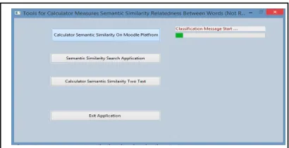 Figure 14: Calculate Semantic Similarity Between Two 
