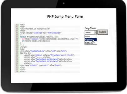 Figure 2: Screenshot of content 