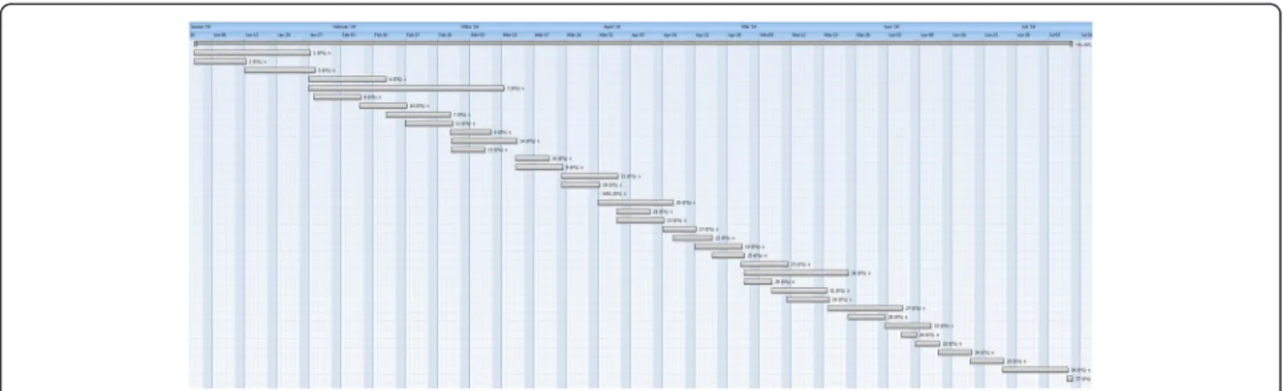 Fig. 12 Fuzzy set that models the vague assessment “The delay will be approximately between 4 to 6 days ”