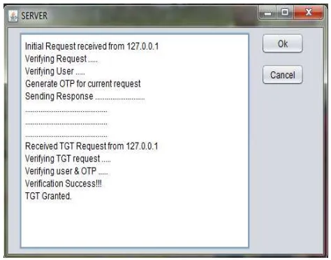Figure 2. Initial Request and TGT Request by the Client. 