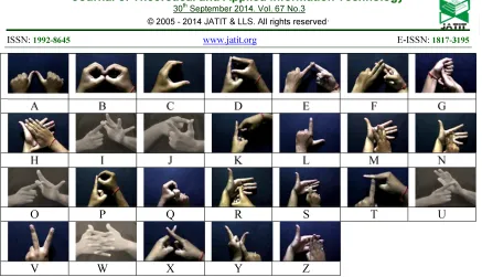 Figure 3: ISL Double Handed English Alphabet (Data Set II) 