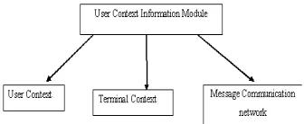 Figure 2 User Context Information Module 
