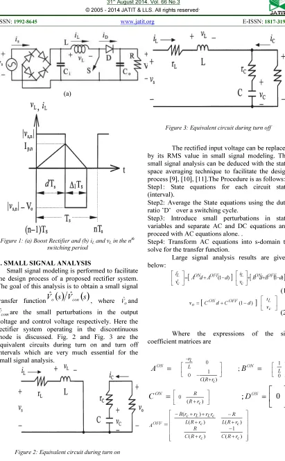 Figure 2: Equivalent circuit during turn on  