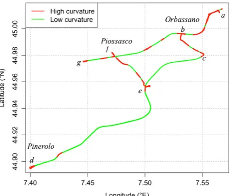 Fig. 1 Test Route. An online version is available [47]