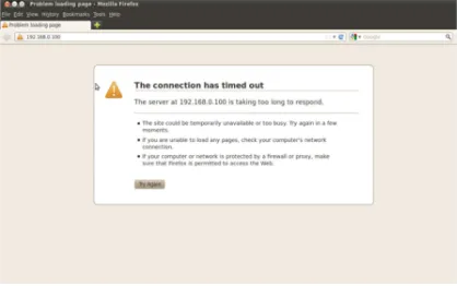 Figure 9: Embedded Web Server with Ping of Death 