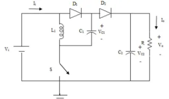 Figure 3: The positive output elementary super lift Luo 