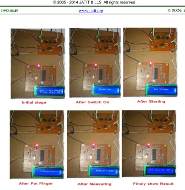 Figure 7: Developed System In Working Environment 