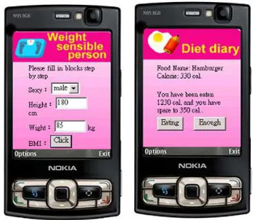 Figure 3: Imuse Mobile Guide Screenshots [9] 