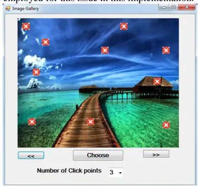 Figure 3. Image with Hint Icons on in Stage 3 