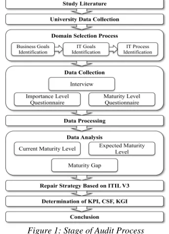 Figure 1: Stage of Audit Process 