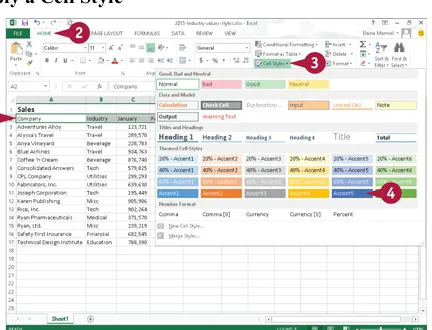 table style, Excel converts the range into a table. Tables help you