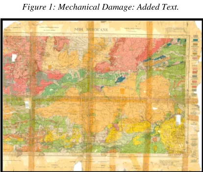 Figure 2: Mechanical Damage: Gaps. 