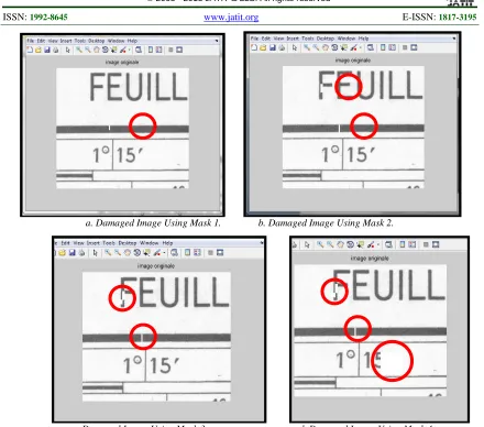 Fig 13: Used Damaged Images. 