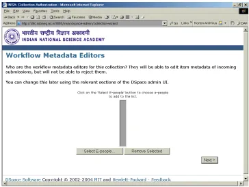 Fig. 13 Creating Metadata Editors 