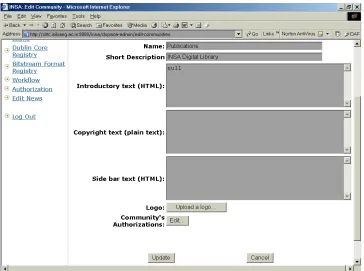 Fig. 7 Fields in Collection creation 