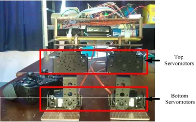Figure 1: (L) Sumo Wrestler (R) Robot Mechanical Model 